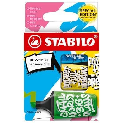 Stabilo BOSS MINI by Snooze One szövegkiemelő 3db-os szett (07/03-61) Stabilo BOSS MINI by Snooze One szövegkiemelő 3db-os szett (07/03-61)