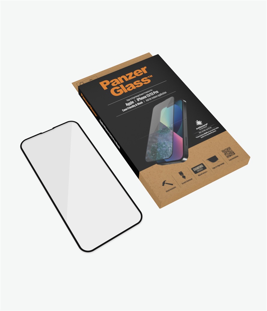 PanzerGlass Apple iPhone 13 mini Case Friendly AB Fekete