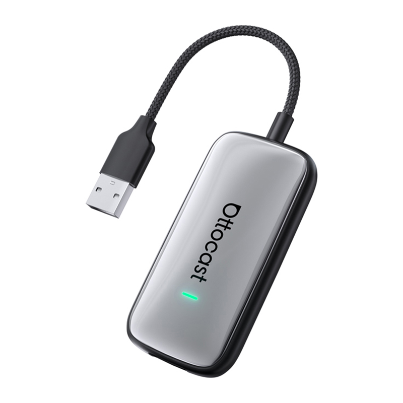 Ottocast Play2Video Ultra Carplay/Android Auto vezeték nélküli adapter