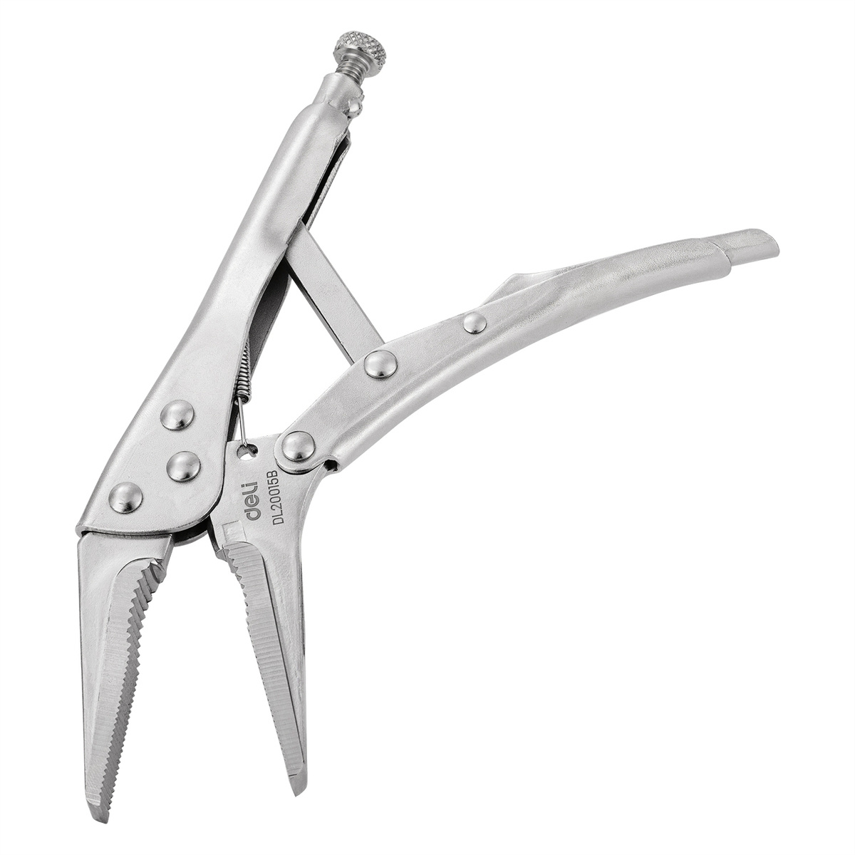Deli Tools EDL20015B zárófogó 9" (ezüst)
