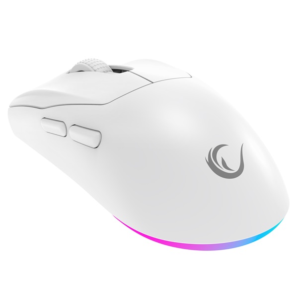 Rampage PROTE M5 PRO Pixart PAW3395 Vezeték Nélküli Egér Fehér Rampage PROTE M5 PRO Pixart PAW3395 Vezeték Nélküli Egér Fehér
