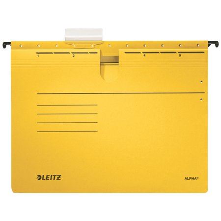 Leitz Alpha lefűzős függőmappa sárga (E19840015) Leitz Alpha lefűzős függőmappa sárga (E19840015)