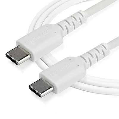 Startech.com USB Type-C - USB Type-C adat- és töltőkábel 2m fehér (RUSB2CC2MW) Startech.com USB Type-C - USB Type-C adat- és töltőkábel 2m fehér (RUSB2CC2MW)