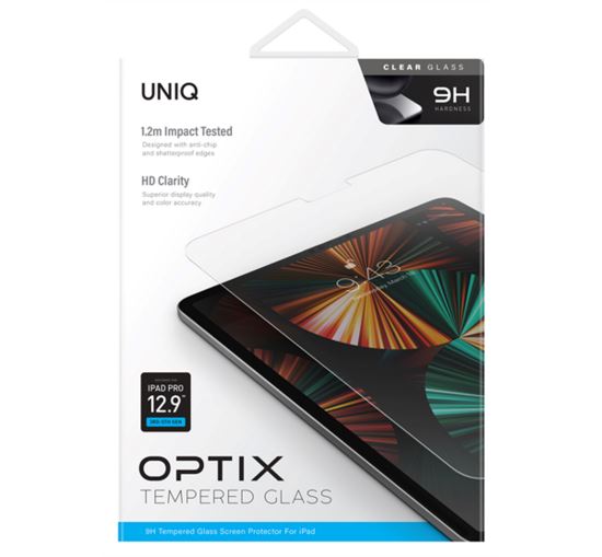 Uniq Optix Clear Apple iPad Pro 12.9" (2018/2020/2021) Tempered kijelzővédő fólia (63063)