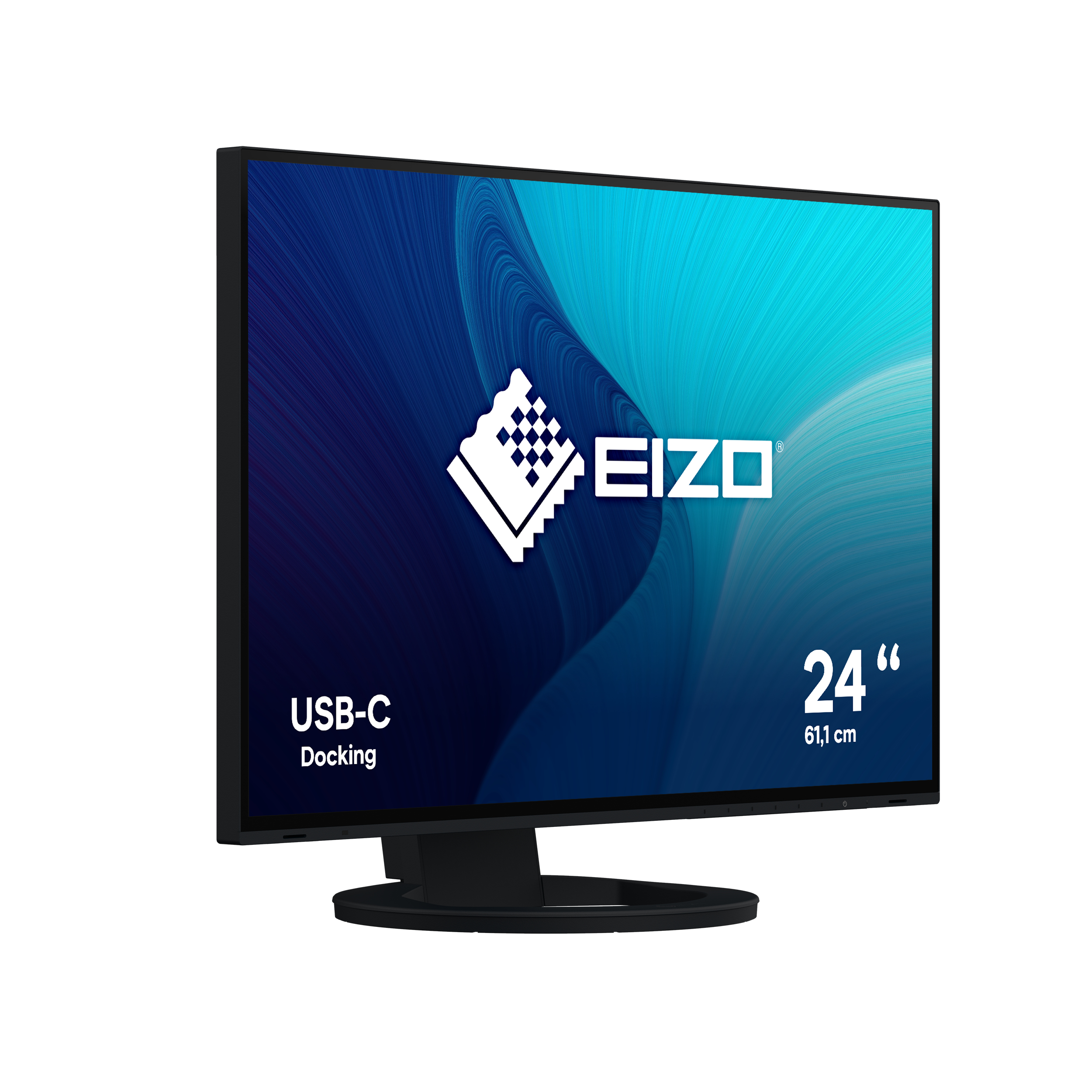 Eizo 24,1" EV2485-BK IPS LED  Monitor - 1920x1200, WUXGA, LED, IPS, 60Hz, 5ms, Hangszóró, Pivot, Fekete
