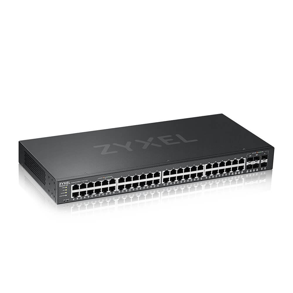 ZyXEL GS2220-50 GbE L2+ Managed Switch (GS2220-50-EU0101F) ZyXEL GS2220-50 GbE L2+ Managed Switch (GS2220-50-EU0101F)