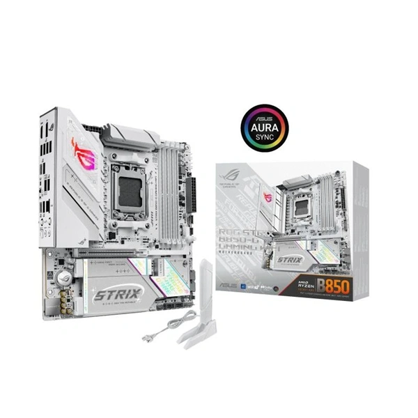 ASUS  AM5 ROG STRIX B850-G GAMING WIFI AMD B850 mATX Alaplap
