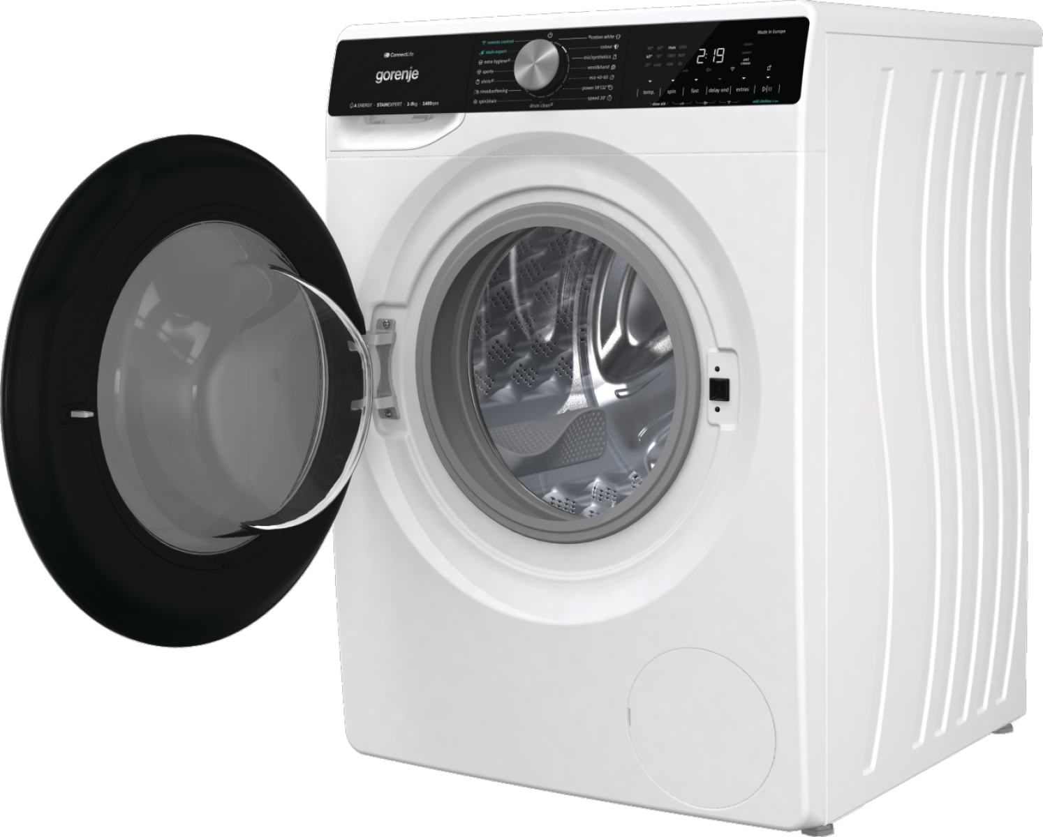 Gorenje WNS94ATWIFI  Elöltöltős mosógép - 9 kg, 1400 ford./perc, A Energiaosztály, Gőz program