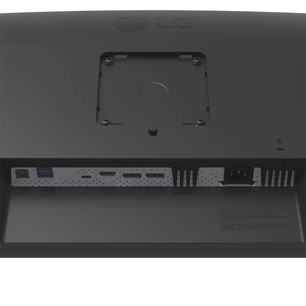 LG 27BA65QB-B monitor - 27" QHD IPS 100Hz, USB-C, láncba köthető, RJ45