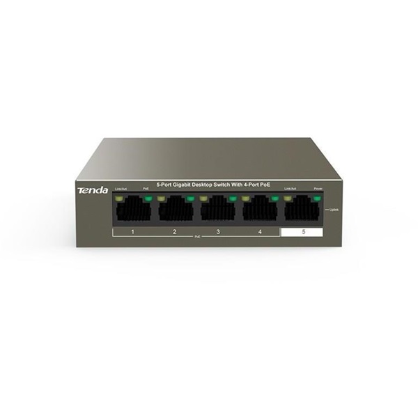 Tenda TEG1105P-4-63W 5-Port Gigabit desktop PoE switch