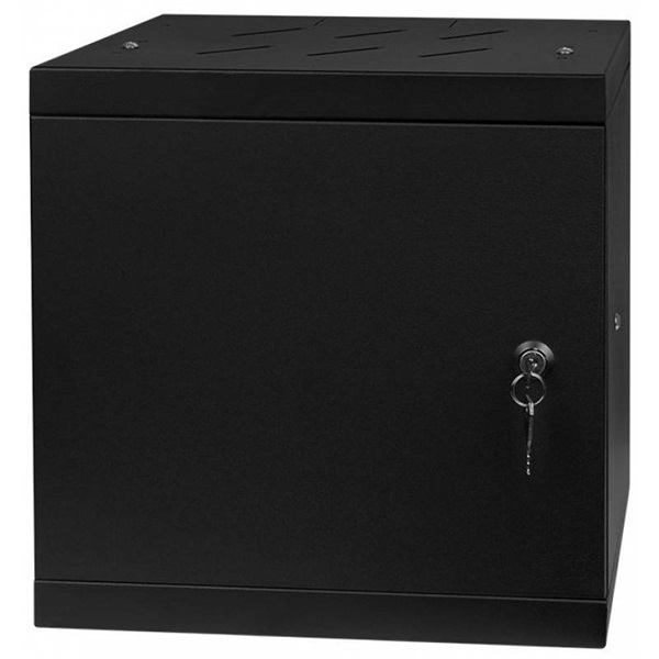 Stalflex 6U fali rack szekrény 10" 300mm fekete (RC10-6U-300MB)