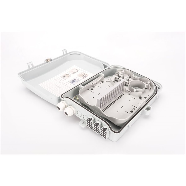 DIGITUS 24xSC simplex vagy 24xLC duplex toldóhoz kültéri FTTH optikai elosztó doboz DIGITUS 24xSC simplex vagy 24xLC duplex toldóhoz kültéri FTTH optikai elosztó doboz