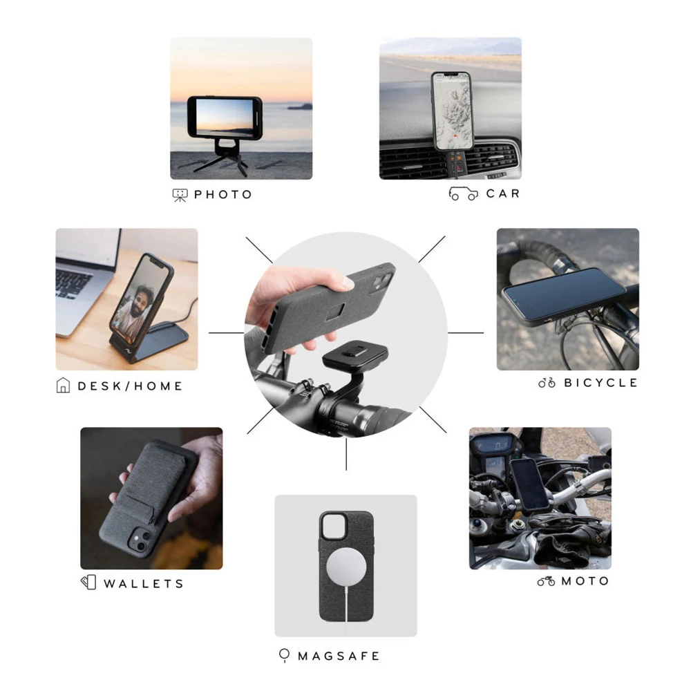 Peak Design Mobile Everyday Clarino Case iPhone 16 Pro Fekete