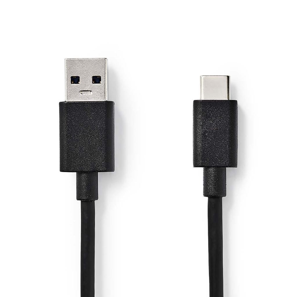 Nedis CCGP61600BK10 USB-C - USB-A töltő- és szinkronkábel 1m fekete Nedis CCGP61600BK10 USB-C - USB-A töltő- és szinkronkábel 1m fekete