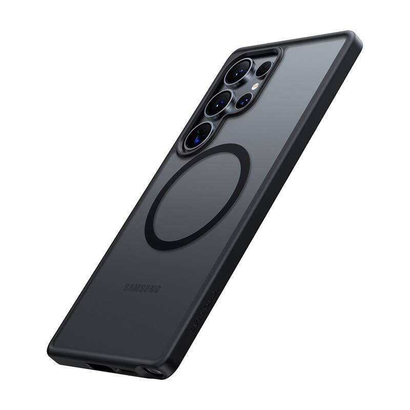 Torras Guardian Magnetic Series Samsung Galaxy S25 Ultra Telefon tok - Fekete