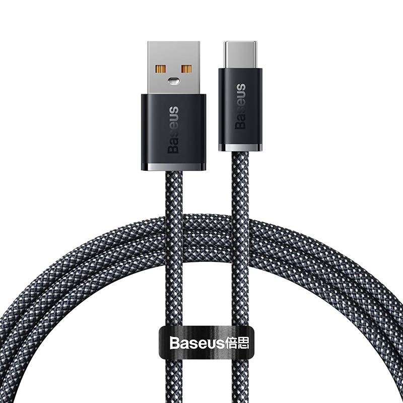Baseus Dynamic Series USB – USB-C kábel 100W 1m szürke (CALD000616) Baseus Dynamic Series USB – USB-C kábel 100W 1m szürke (CALD000616)