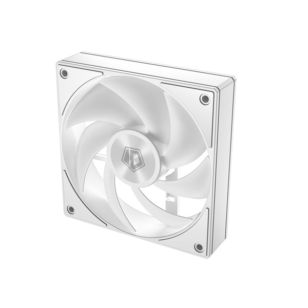 ID-Cooling 12cm  AF-1230-W  31,1dB  PWM 12cm Cooler Fehér 