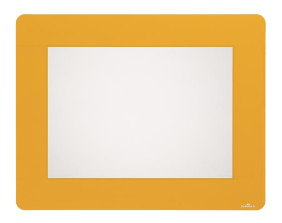 Durable Padlójelölő ablak, sárga, A4, eltávolítható,  (DB180804)