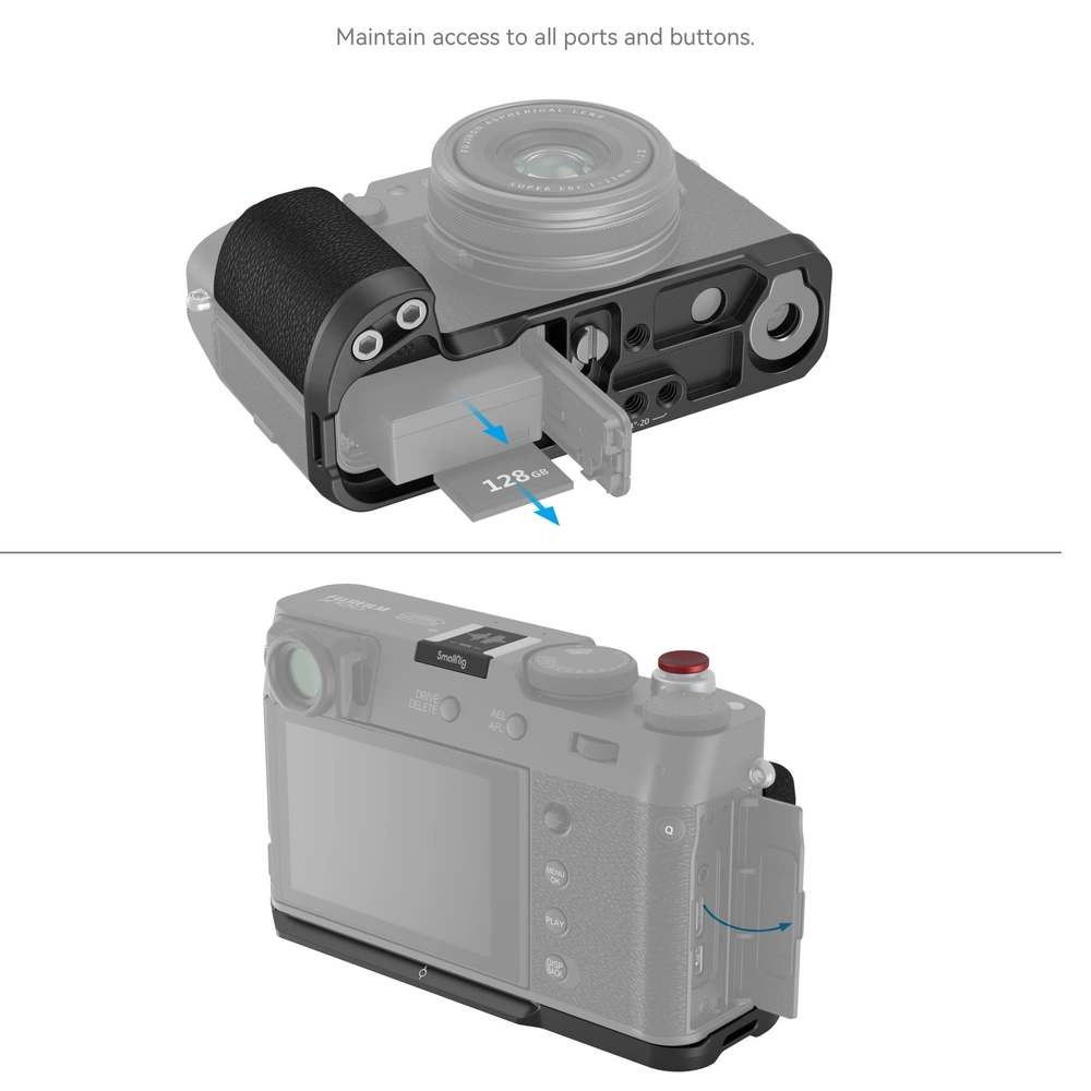 SmallRig L-Shape Grip For FUJIFILM X100VI / X100V Fekete