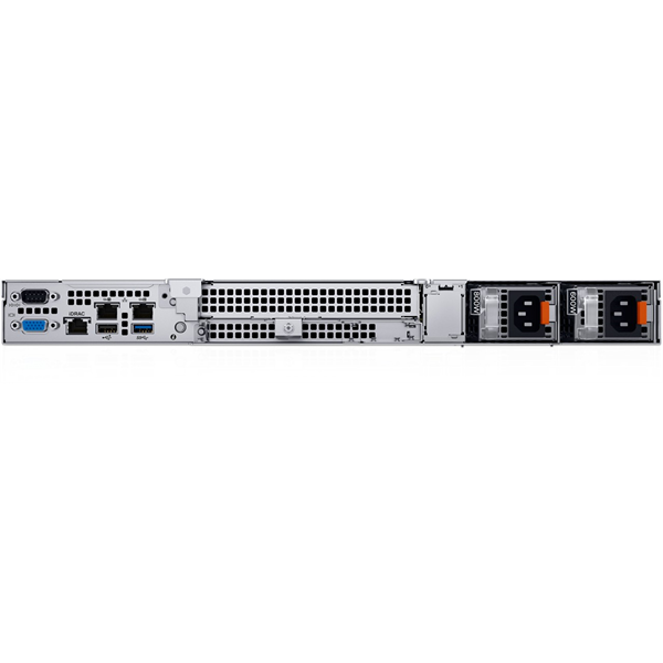 DELL ISG szerver PE R360 rack (4x3.5"), 4C E-2414 2.6GHz, 1x16GB, 1x480GB RI SSD; H355, iD9 Ba., 2x700W.