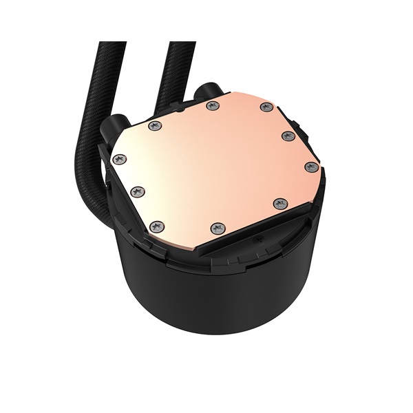 ID-Cooling  FX240 PRO 25dB max. 140,16 m3/h  2x12cm CPU Water Cooler   Fekete