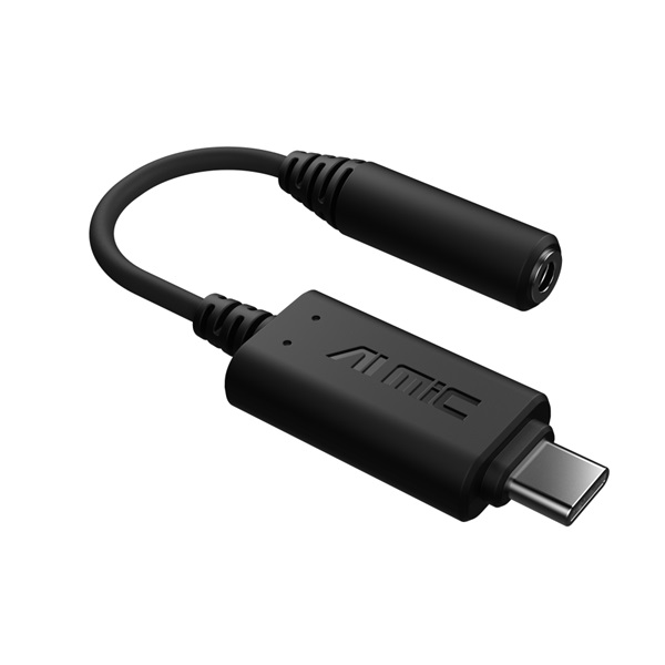 ASUS USB-C - 3.5 mm Jack  AI zajcsökkentő mikrofon adapter (90YH02L1-B2UA00)