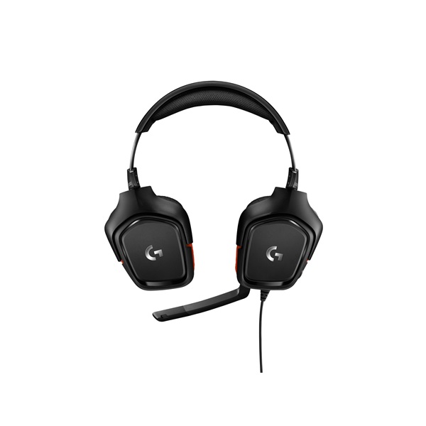 Logitech G332 Symmetra Gaming Headset mikrofonos fejhallgató fekete-piros (981-000757)