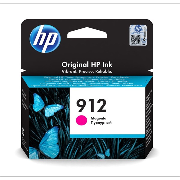 HP 912 Tintapatron Eredeti Bíbor 3YL78AE Nyomtatópatron