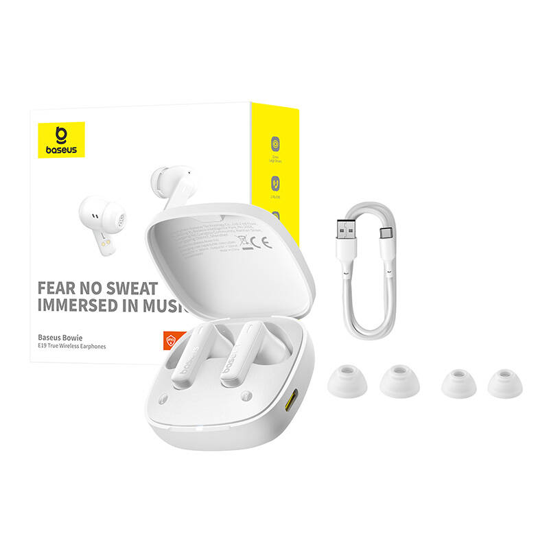 Baseus Bowie E19 TWS Headset Fehér