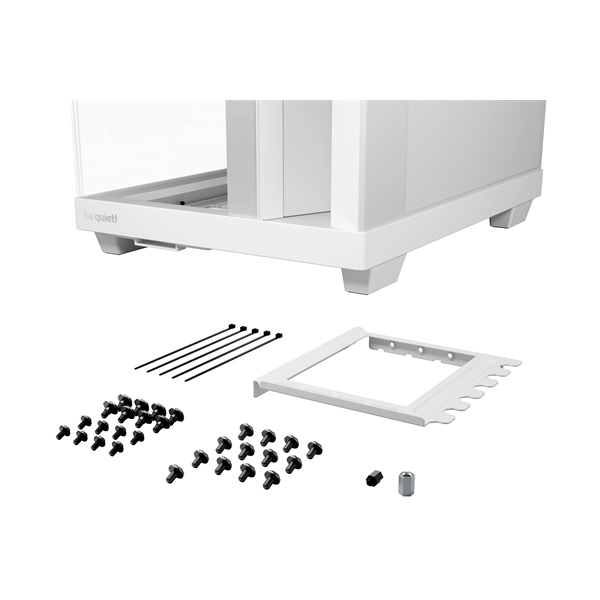 Be Quiet! Számítógépház - LIGHT BASE 500 LX White (ATX, edzett üveg oldallap, fehér)