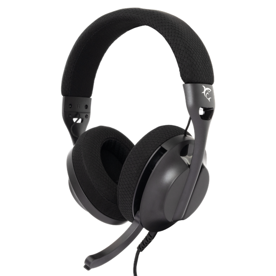  White Shark GH-2440B PARROT gamer fejhallgató mikrofonnal Fekete