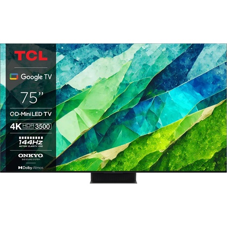 Tcl 75C855 UHD MINILED QLED GOOGLE SMART Televízió Tcl 75C855 UHD MINILED QLED GOOGLE SMART Televízió