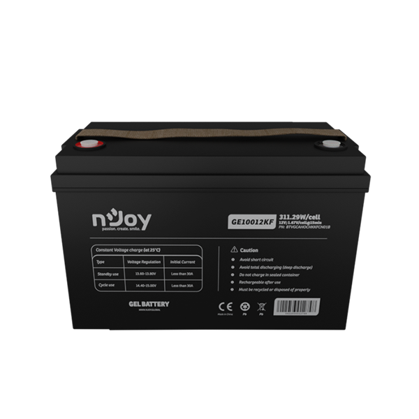 NJOY GE10012KF  12V/100Ah T11  zárt gondozás mentes GEL akkumulátor 