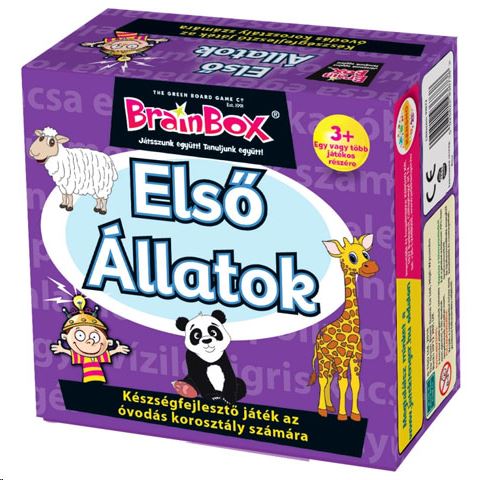 Alex Toys BrainBox: Első állatok társasjáték (93673) Alex Toys BrainBox: Első állatok társasjáték (93673)