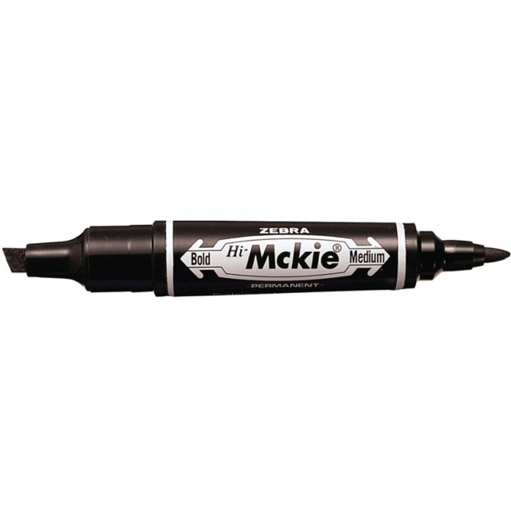 Zebra Alkoholos marker  HI MCKIE fekete (50251)