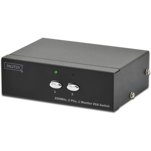 Digitus VGA 2 portos switch (DS-44100-1) Digitus VGA 2 portos switch (DS-44100-1)