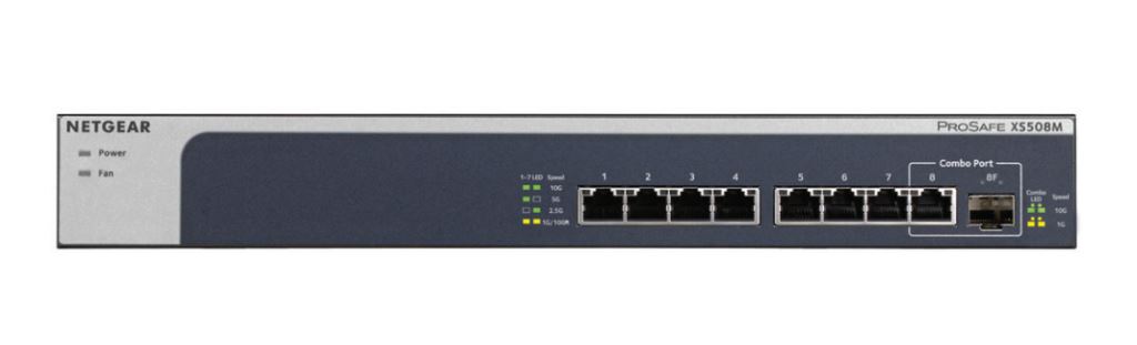 Netgear 8 Ports Ethernet Switch (XS508M-100EUS) Netgear 8 Ports Ethernet Switch (XS508M-100EUS)