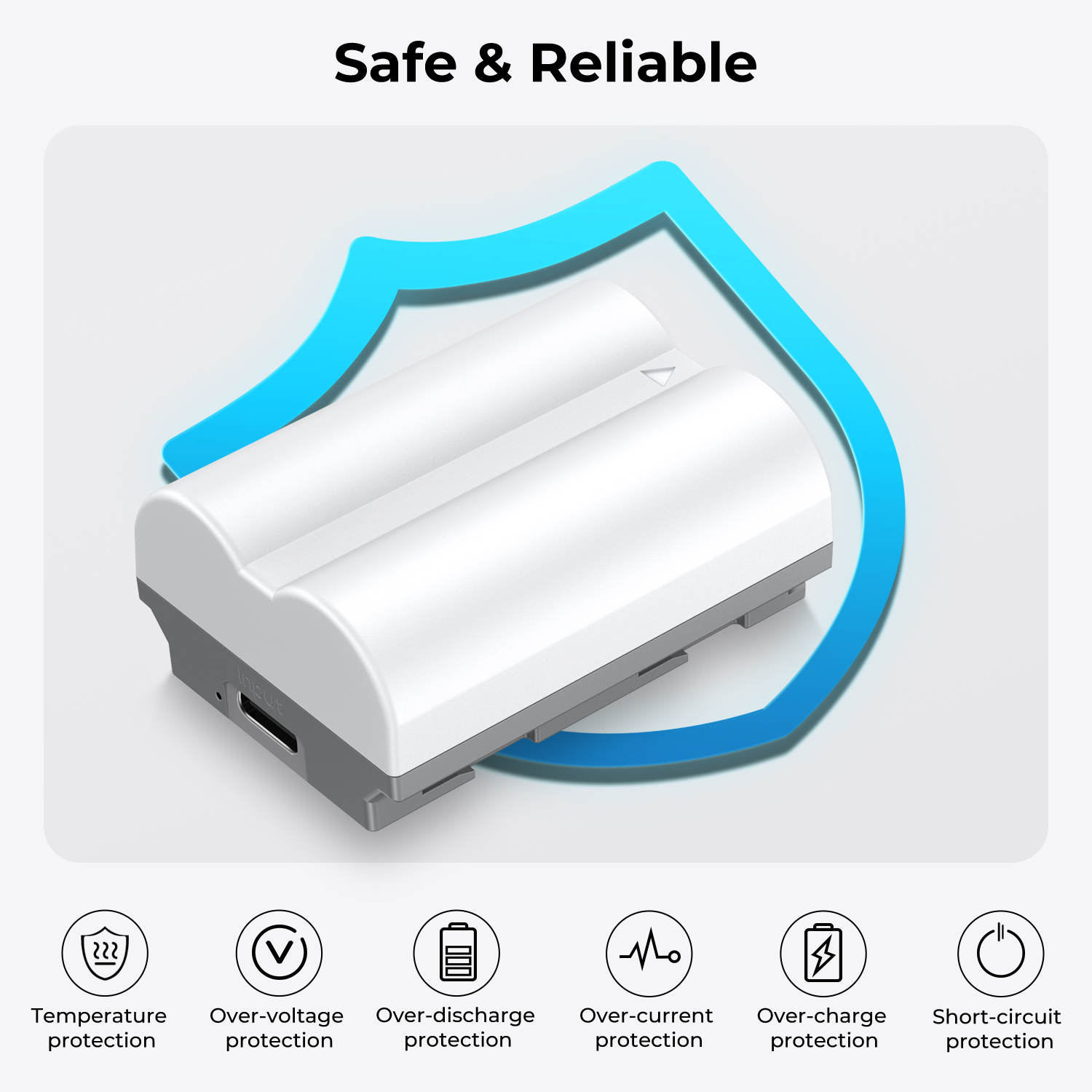 K&F Concept NP-W235 akkumulátor 2400mAh, USB-C csatlakozóval K&F Concept NP-W235 akkumulátor 2400mAh, USB-C csatlakozóval