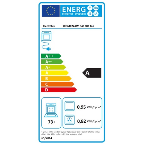Electrolux LKR64022AW Kerámialapos tűzhely