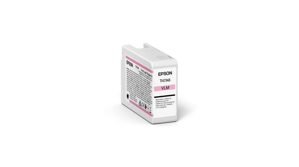 Epson T47A6 UltraChrome Pro 10 tintapatron 50ml Vivid világos magenta (C13T47A600) Epson T47A6 UltraChrome Pro 10 tintapatron 50ml Vivid világos magenta (C13T47A600)