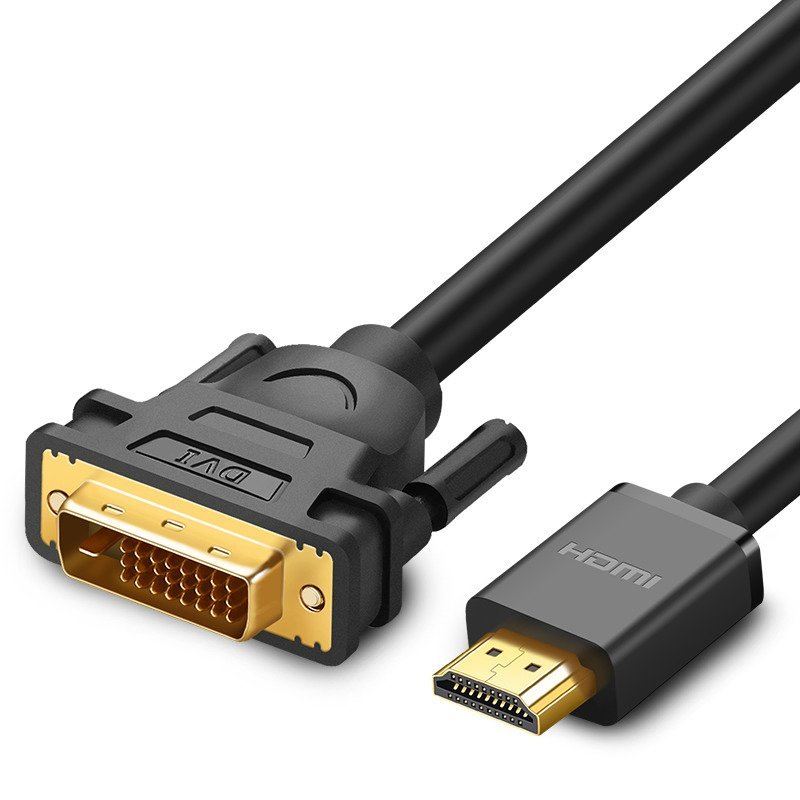 UGREEN HDMI - DVI kábel 4K 1m fekete (30116) UGREEN HDMI - DVI kábel 4K 1m fekete (30116)