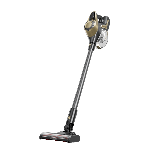 TOO-CVC-X5 Pro-BG 250W BLDC  23kPa  0,8 liter  akkumulátoros álló porszívó  Fekete-arany