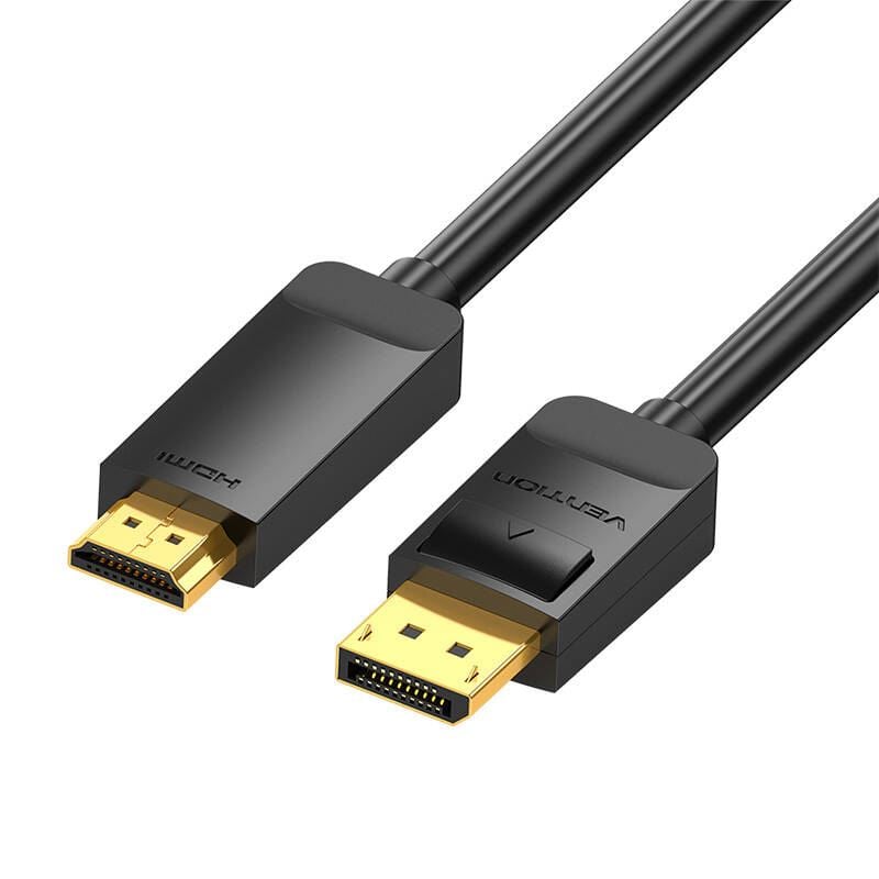 Vention Display Port - HDMI átalakító kábel 3m fekete (HAGBI) Vention Display Port - HDMI átalakító kábel 3m fekete (HAGBI)
