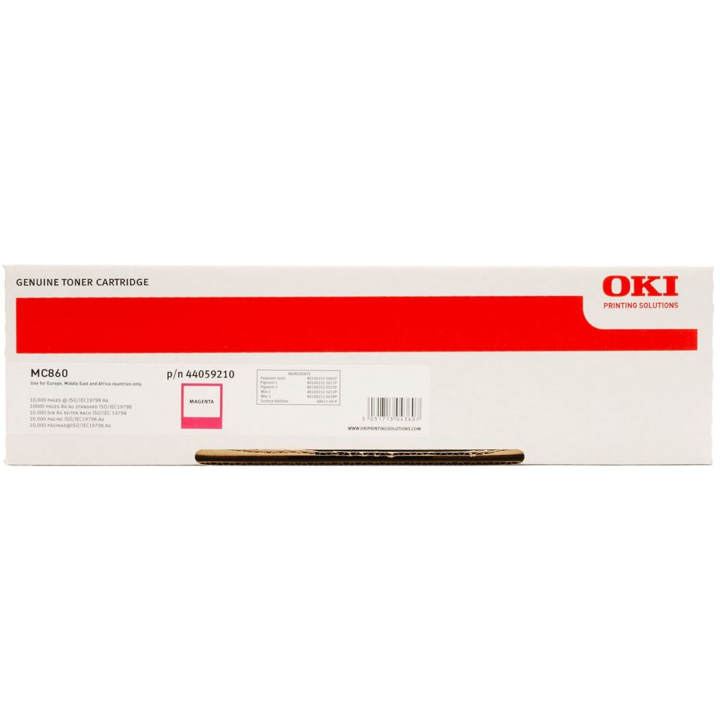 OKI 44059210 toner bíbor