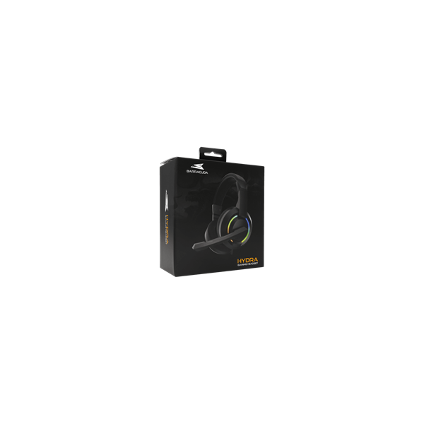BARACUDA W029921 HYDRA, BGH-021 gamer fejhallgató fekete 3.5 Jack 