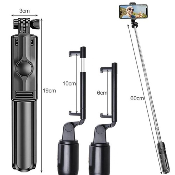 Izoxis Tripod + szelfi bot szett vezérlővel okostelefonokhoz Izoxis Tripod + szelfi bot szett vezérlővel okostelefonokhoz
