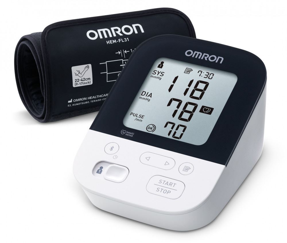Omron M4 Intelli IT okos felkaros vérnyomásmérő (HEM-7155T-EBK)