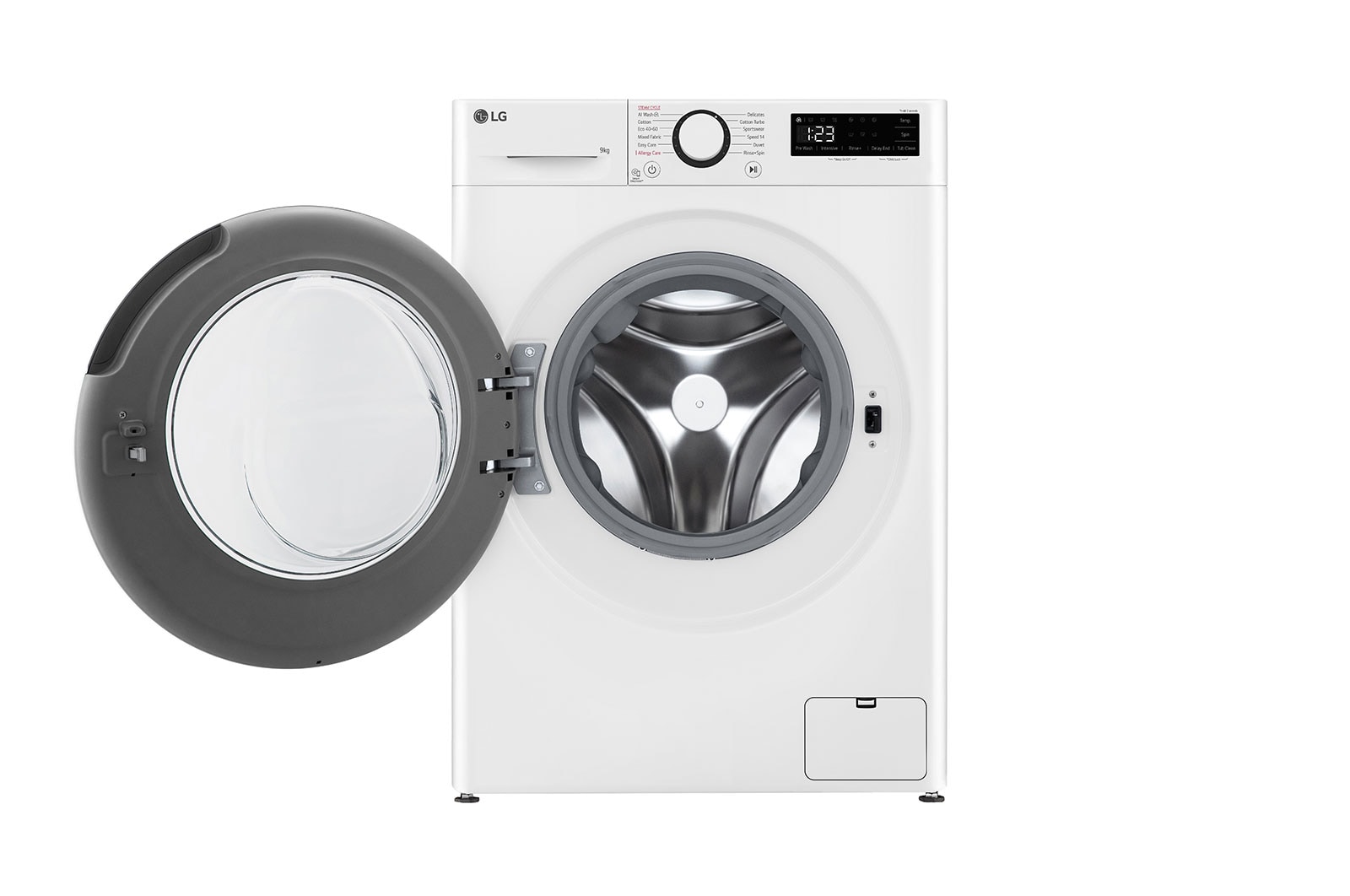 LG F2WR509SWW Elöltöltős mosógép – 9 kg, 1400 ford./perc, A Energiaosztály 