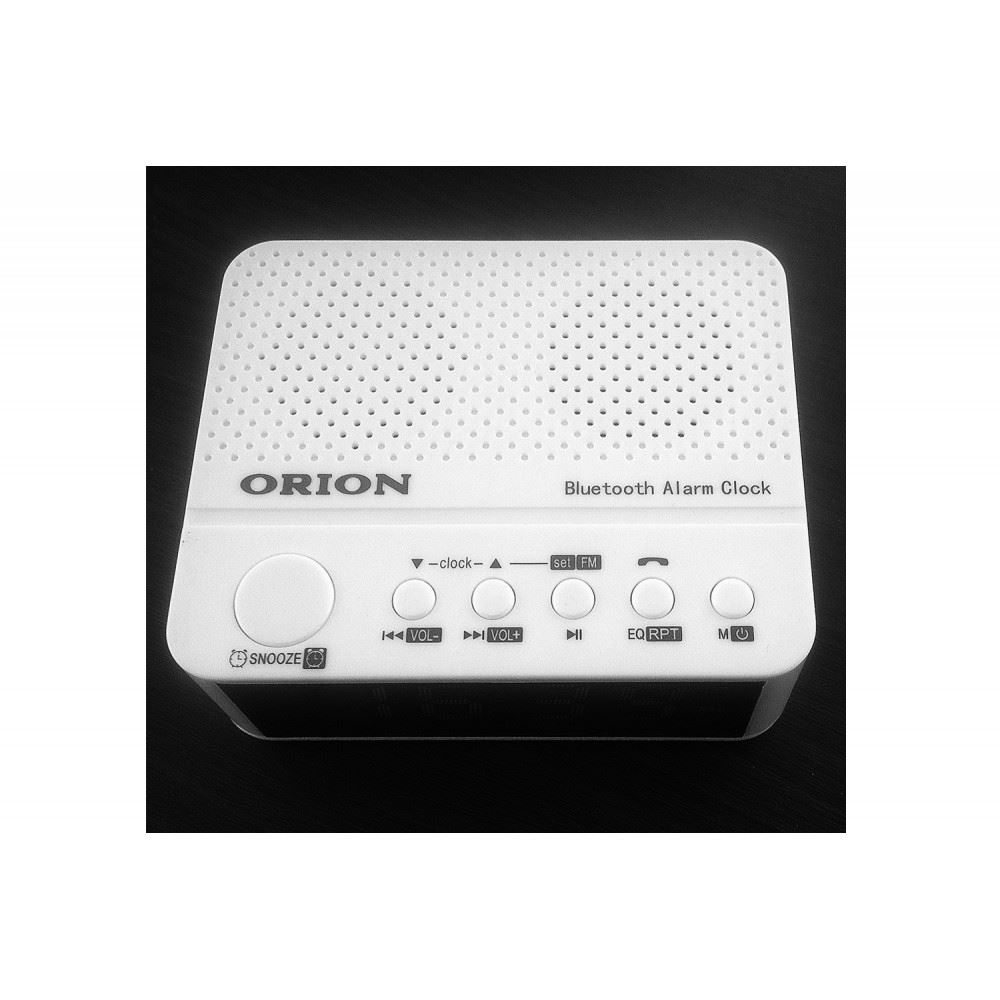 Orion OALC-5608W bluetooth ébresztőóra FM rádióval fehér