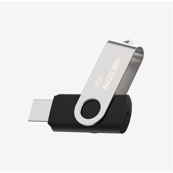 HIKSEMI 32GB M200S "Rotary" U3 USB 3.0 Pendrive Szürke-Fekete